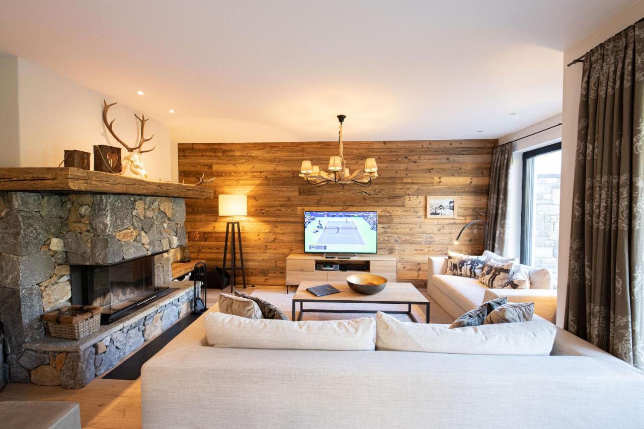 Alpensinfonie Apartment การ์มิช-พาร์เทนเคียร์เชน ภายนอก รูปภาพ